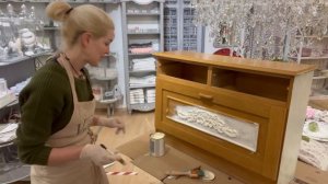 ЧАСТЬ 1 . ПОКРАСКА МЕБЕЛИ МЕЛОВОЙ КРАСКОЙ #chalkpaint #рестоврация #мебель #своимируками