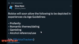 New ROBLOX AGE GUIDELINES coming to Roblox