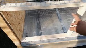 клетка для кроликов своими руками  часть 1