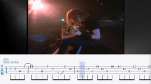 Jason Newsted's "My Friend Of Misery" Live Bass Solo + TABS (Metallica live San Diego, 1992)