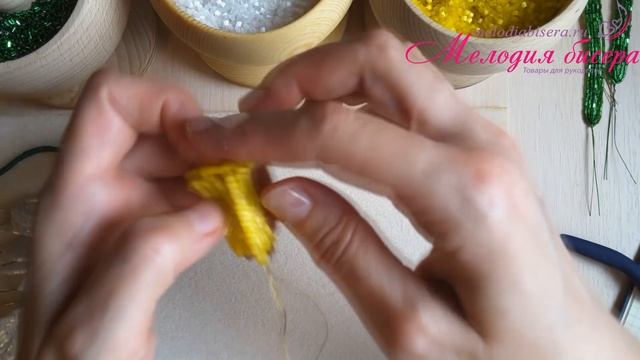 НАРЦИСС из БИСЕРА - мастер-класс смотреть онлайн