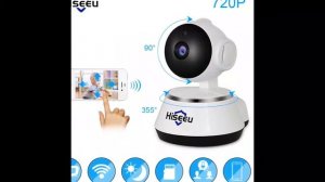 Hiseeu Security IP Camera Wireless Smart WiFi Camera WI FI Audio Record Surveillance Baby Monitor H