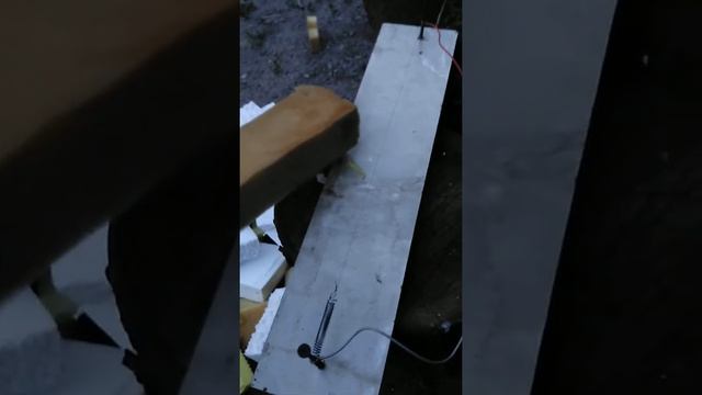 Резак самодельный для паралона и пенопласта!