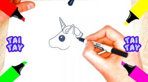 Как нарисовать ЕДИНОРОГА Единорог картинка