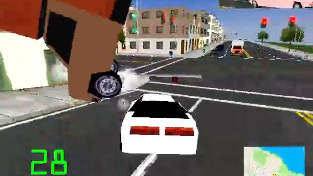 Playable Traffic Car in Midtown Madness 2 смотреть онлайн