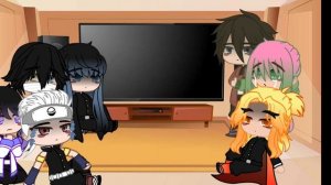 hashira react to komaboko squad (manga spoilers) хашира реакцыя на команду камабока (спойлеры манги