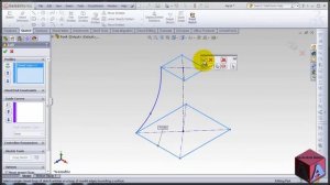 SolidWorks Advanced Parts    39  Loft 3D Sketch