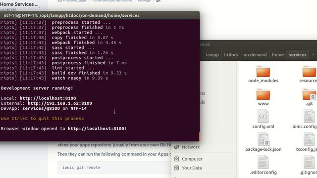 How to Connect ionic project to ionic framework git смотреть онлайн