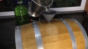 Бочонок "Partizan" из славонского дуба (Сербия). Подготовка.