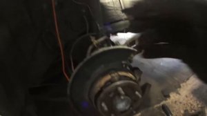 Toyota Camry 50 Замена задних тормозных дисков