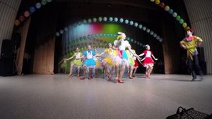 20150420 веселый танец "Подсолнух" - концертное выступление