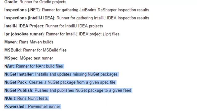 How to view build runners of agent in TeamCity смотреть онлайн