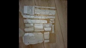 ВАЗ 2107 ИЗ БУМАГИ И КАРТОНА