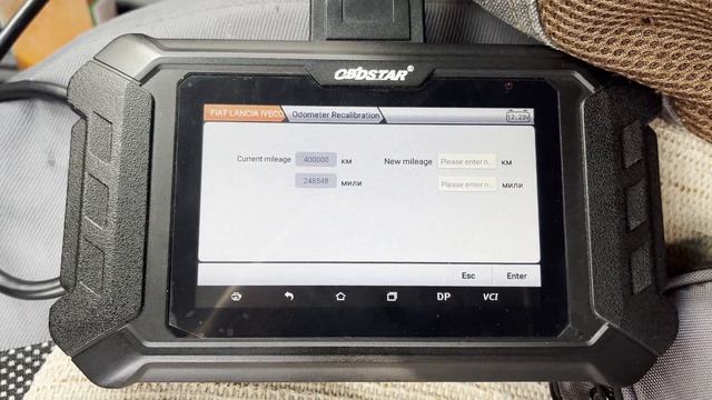 Фиат Добло 2007 прочерки вместо пробега I Fiat Doblo не отображается пробег I Корректировка одометр