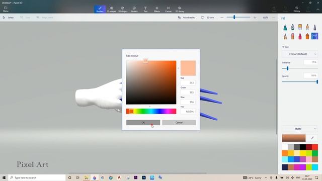 Windows 10 Paint 3d Tutorial : Creating an X-Men Wolverine Wolf Claw ! 3d modeling software ! Free смотреть онлайн