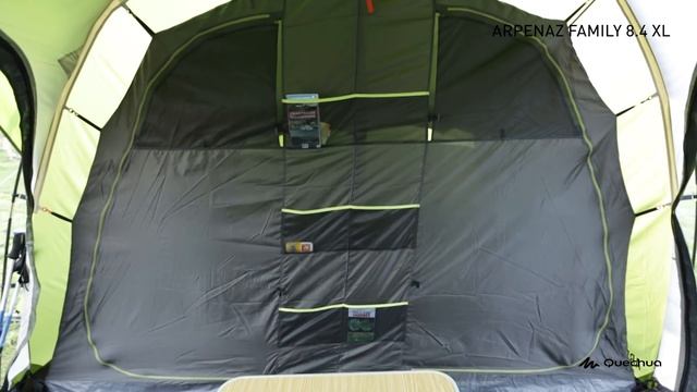 Большие палатки ARPENAZ FAMILY 8.4XL от Decathlon (Семейный отдых для 8 человек) | Декатлон