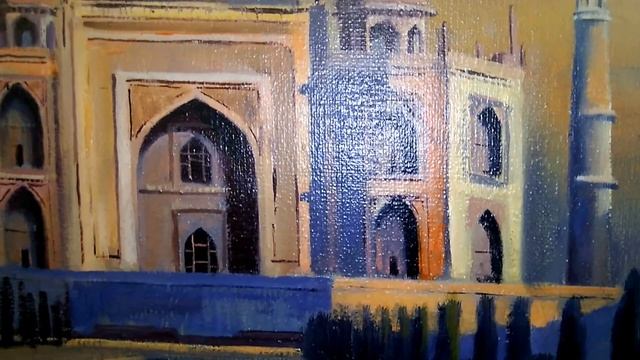 Живопись. Тадж махал. смотреть онлайн