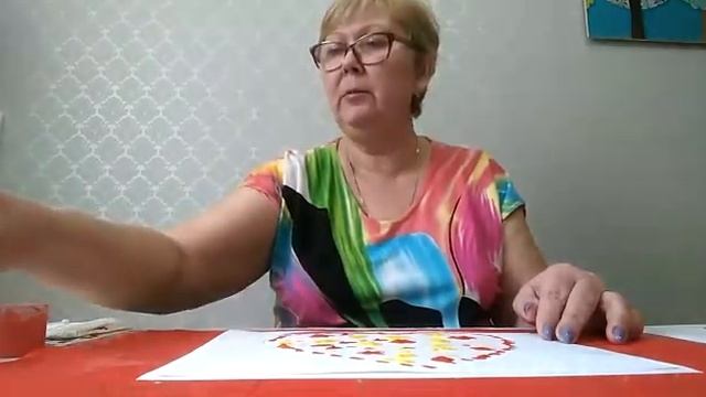 Занятие по рисованию «Монотипия» (старшая группа)