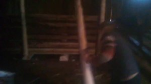 Строим денник для лошади.