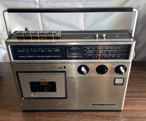 Vintage RARE Panasonic R525B Stereo Am - FM Radio Cassette Recorder-ЯПОНИЯ-60-70 Х