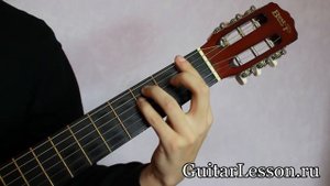 Аккорд Fm на гитаре