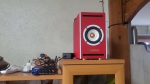 Акустика "Обертон". Динамик Aiyima (max. 30 watt), 4 ом, 50-20000 Hz., 88+_3 db.