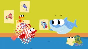 First Day Of School | Finny The Shark | Cartoon For Kids