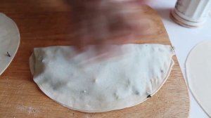 Гутабы с зеленью/портулак.  Азербайджанская кухня. Готовим с садовым портулаком. Пальчики оближешь.
