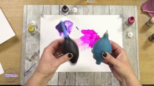 Technique Tuesday for December: Alcohol ink flowers - Learn to paint with Ali Board