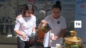 «Чай с молоком по-татарски или по-английски?»: В пресс-центре ЧМ провели чайную церемонию