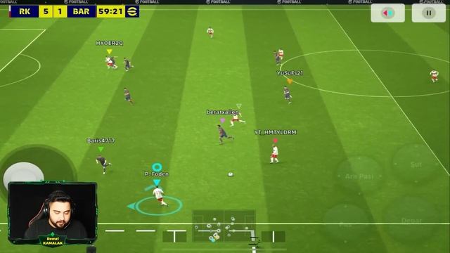 DE BRUYNE SOL AYAKLA HARİKA GOLL! EKİPLE YARGI DAĞITTIK! EFOOTBALL 2024 MOBİLE смотреть онлайн