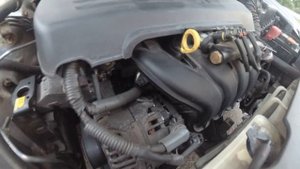 Работа двигателя 3zz fe Toyota Corolla 120