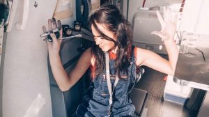 Авиамеханик Татьяна Кожевина