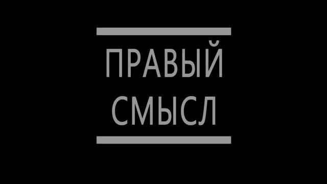 Канал ПРАВЫЙ СМЫСЛ Intro смотреть онлайн