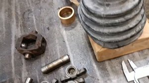 Ремонт передних полуосей Unimog