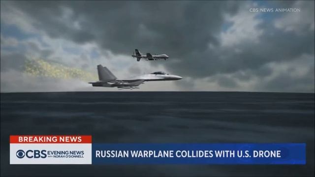 CBS придумал схему, по которой российский Су-27 якобы потопил дрон США MQ-9 Reaper