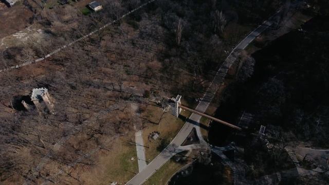 Nicolae Romanescu Park / Craiova / Romania - drone view смотреть онлайн