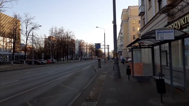 Москва 3441 улица Толбухина зима день