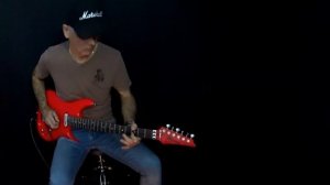 JOE SATRIANI  Hordes of Locust  cover by Fred RIBES  Ibanez JS 2480