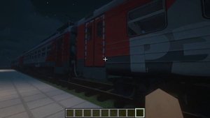 Minecraft ЕДУ НА электропоезде эд4м рэкс экспресс