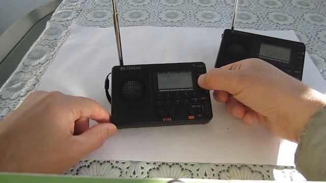 Retekess V115 vs Retekess V115. Сравнение радиоприемников смотреть онлайн