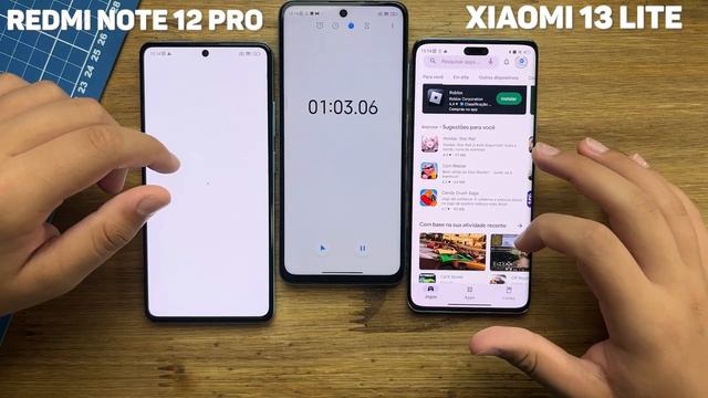 XIAOMI 13 LITE VS REDMI NOTE 12 PRO 5G - FIRST SPEED TEST