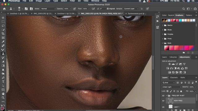MY SECRETS TO SKIN RETOUCHING & COLOR GRADING SKIN TONES IN PHOTOSHOP + RAW FILE смотреть онлайн