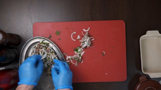 Баклажаны с селедкой смотреть онлайн