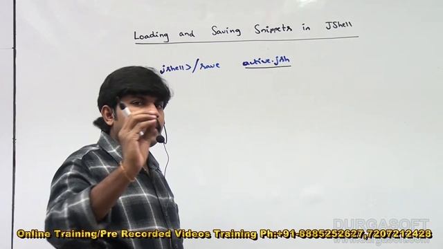 Java 9 New || Session - 17 || Loading and Saving Snippets in JShell by Durga sir смотреть онлайн