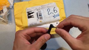 Микрофон, Г-образный переходник и юсб кабель с AliExpress