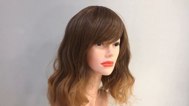 Парик волнистый темно русый Driada LW318, 35cm смотреть онлайн