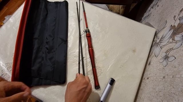 Бюджетный спиннинг с Aliexpress. Travel спиннинг. Компактный спиннинг. Обзор. Часть2. смотреть онлайн