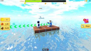 24 ЧАСА ВЫЖИВАНИЯ НА НЕОБИТАЕМОМ ОСТРОВЕ В ROBLOX