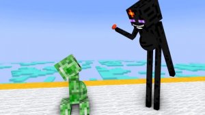 Monster School:  Pregnant And Babies 3D Run Challenge - Minecraft Animation